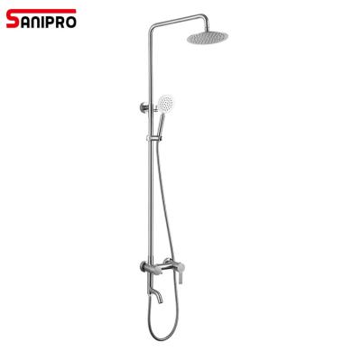 China Without Slide Bar Sanipro Top Quality New Design Bathroom Shower Mixer for sale