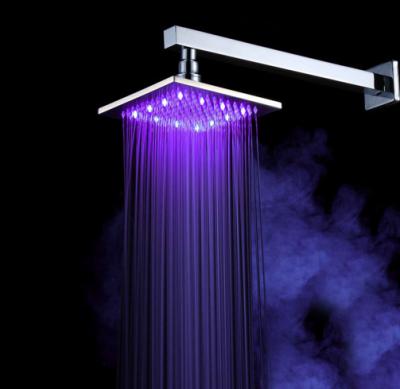 China With diverter Sanipro led handle bathroom rain shower head for sale