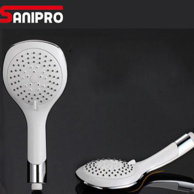 China With Hand Held Head Handheld Spout Shower Diverter Sanipro Water-Saving Rain Shower Head Handle for sale