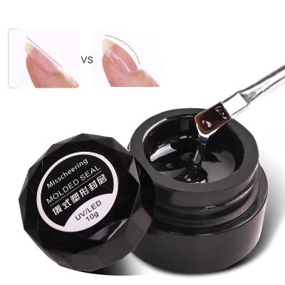 China Multifunctional Top Coat Hot Selling Hard Top Coat No Washing Nail Art Decorations Gel Nail Extension Glue Polish Shaping Sculpture for sale