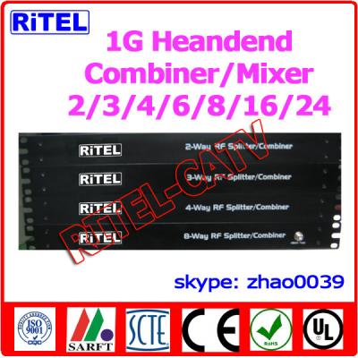 China Analog Headend Passive Combiner 1*2/3/4/8/12/16 for sale