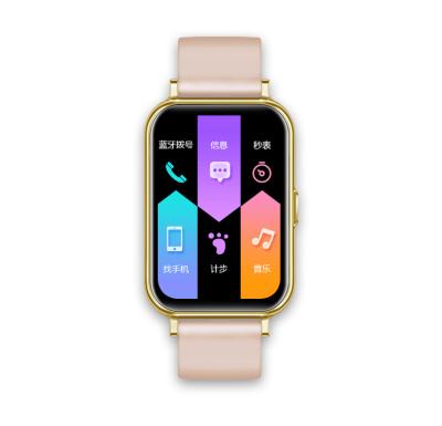 China New v100c Smart Square Call Frontier Touch Screen Screen Multifunctional Heart Rate Monitoring Watch and Blood Pressure Watch for sale