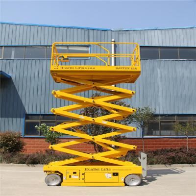 China Operation Safety Convenience 500kg 1ton Capacity Hydraulic Scissor Lift Easy Lifting Mobile Platform for sale