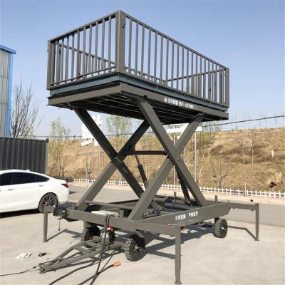 China Safety Easy Operation Convenience Lift Industrial Vertical Hydraulic Work Platform On Hot Sale for sale