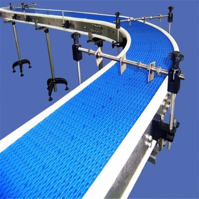 China Heat Resistant Modular Plastic Belt Conveyor For Line Conveyor Food Industry Package System for sale