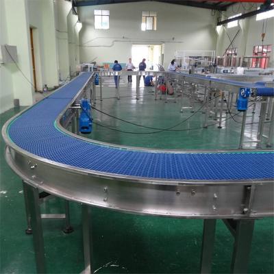 China Conveyor Solutions Heat Resistant Modular Conveyor Belt Types Folding Conveyor Systems for sale