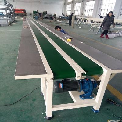 China Fire Resistant Assembly Line Belt Conveyor For Workshop Stainless Steel Conveyor Belt for sale