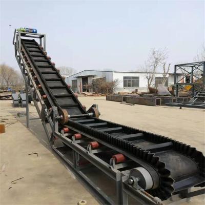 China Fire Resistant Gravel Lift Conveyor Rubber Material Conveyor Belt Loading Conveyor for sale