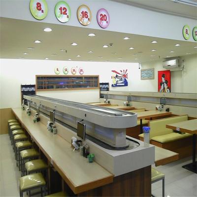 China Heavy Duty Rotary Hot Oil Pot Equipment Small Sushi Conveyor Belt for sale