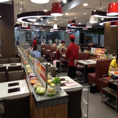 China Oil Resistant Restaurant Automatic Conveyor Belt Sushi Supplies Food Conveyor Belt Price Belt Conveyor System for sale