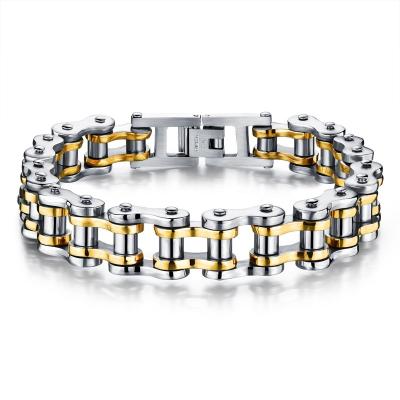 China hot sale 316L stainless steel 316L stainless steel car shape man chain personalized bracelet for sale