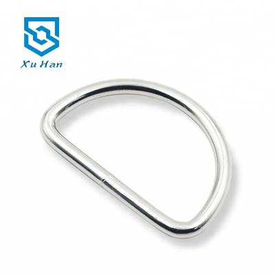 China Factory direct sale metal, high quality metal D-ring for handbags and belts for sale