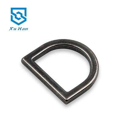 China Manufacturer Direct Selling, High Quality Metal Zinc Alloy Flat D-ring for sale