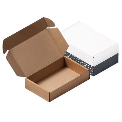 China Factory Wholesale Recyclable Custom Color Paper Box Gift Corrugated Cardboard Box Eco - Friendly for sale