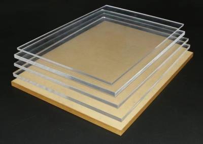 China 3mm 1220*2440mm Laser Cutting acrylic sheet board Abrasion Resistant Clear Cast for sale