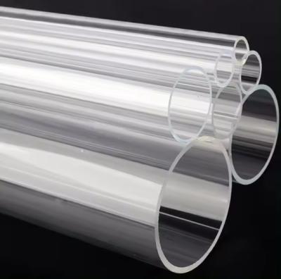 China Customized Transparent Acrylic Rods And Tubes Rectangle Round Plexiglass PMMA for sale