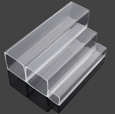 China Extruded Square Round Clear Acrylic Tube PMMA Clear Plexiglass Tube for sale