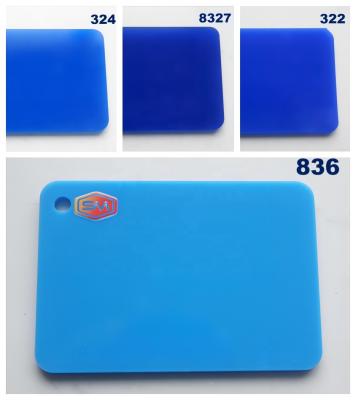 China Scratch Resistant Colored Cast Acrylic Sheets Cast Forming For Different Customer Requirements for sale