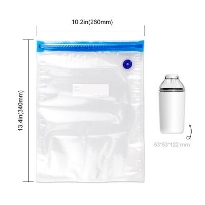 China Stocked Emboss Plastic Vacuum Sealer Package Bags For Vacuum Food Clothes Packaging for sale