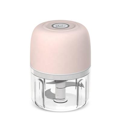 China Portable Household Multi-Functional Mini Meat Grinder Cleaver Blender Household Electric Mixing Chopper Slicer for sale