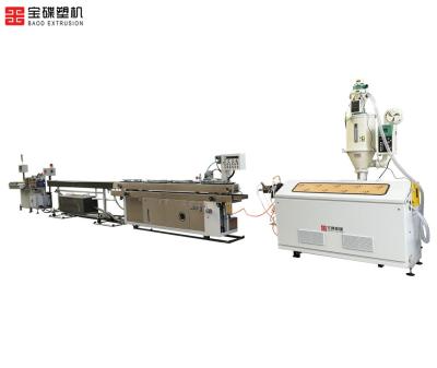 China High speed PE, PP tube precision production extrusion line for spray head of cosmetics and straw tube for sale