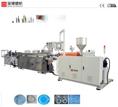 China Medical PIPE precision tube pvc pe pipe extruder tube extrusion line for sale