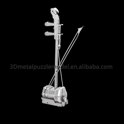 China DIY TOY Nano DIY Musical Instrument Erhu 3D Metal Puzzle for sale