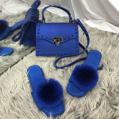 China Qushine New Arrival Brand Famous Designer Casual Sandals and Women Designer Brand Bags Purse Set for sale