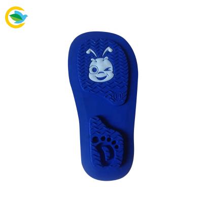 China Soft Feel Supply ATBC Rubber PVC Sole Logo Custom For Kids Shoes 3D Embossed Logo Soles For Kids Shoes for sale