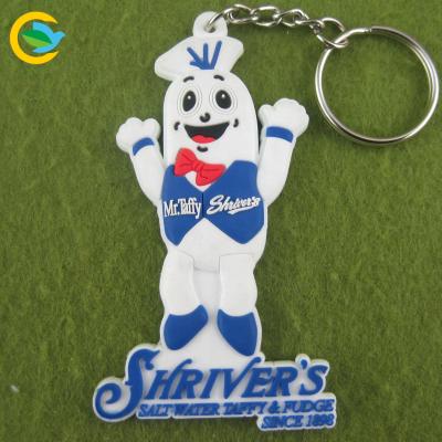 China Soft feel personalized soft pvc key chain personalization sweets promotion gifts custom logo logo soft pvc key chain for sale