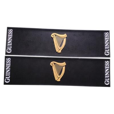 China Factory Directly Selling High Quality Viable Rectangle Shape PVC Rubber Bar Mat for sale