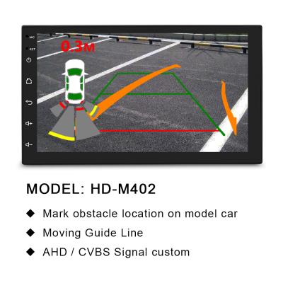 China Android Car Parking Camera Player Support Smart Detection Parking System CVBS Sensor Waterproof Car Night Vision Reversing Aid for sale