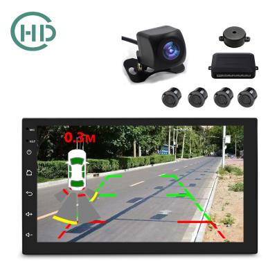 China Night Vision Waterproof Car Parking Sensor Smart Detection Parking System Support Camera Player Android Car Reversing Assist for sale