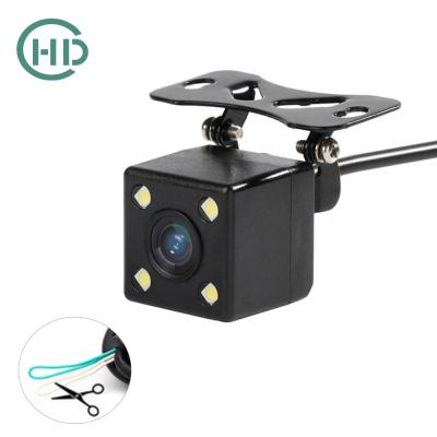 China 170 Degree Waterproof LED HD Car Rearview Night Vision Cheap Waterproof Car Camera With Packing String for sale