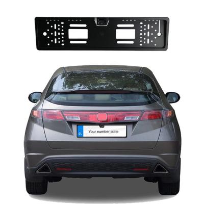 China Car Rear View Dish License Plate Camera License Plate Backup Rear View Camera With Parking Moving HD-E001(A) for sale