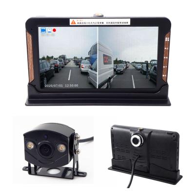 China Truck/Bus/Carvan/Vans AHD 1080P HD 7 Inch Truck DVR Front And Rear View Bus Recorder for sale