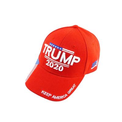 China High Quality JOINT Make America Great Again 2020 Trump Baseball Cap Hat With America Flag for sale