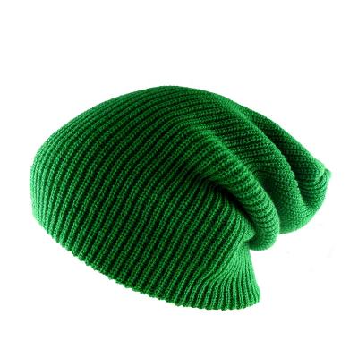 China breathable & Waterproof Men's Unisex Women's Winter Warm Knit Slouchy Beanie Oversized Ribbed Acrylic Knitted Hat Toque for sale