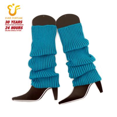 China Heat Outdoor 100% Acrylic Fashion Knit Women's Leg Warmers for sale