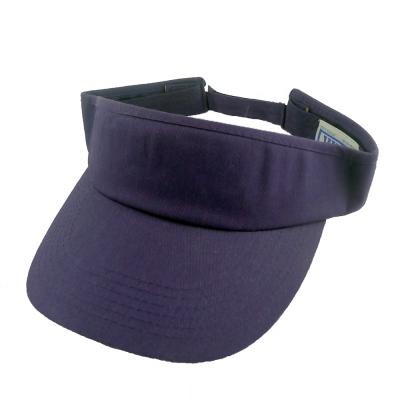 China Promotion Custom Sports Striped Mask Adjustable Sun Visor Golf Hat Cap for sale