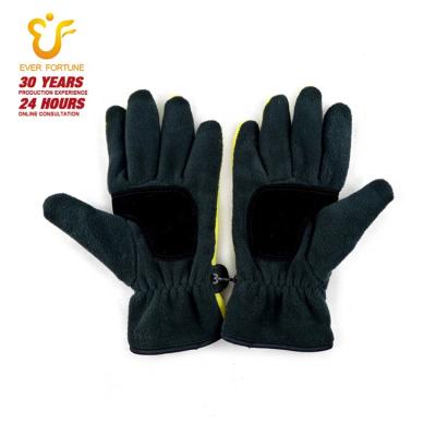 China Plain Man Winter Fleece Glove Color Matching Mittens for sale