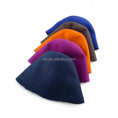 China COMMON Australian 100% Wool Felt Hat Cone, Wool Felt Hat Body, Wool Felt Hat White for sale