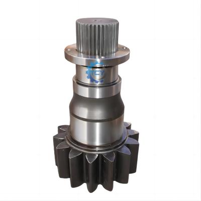 China 05/903869 Js200 Jcb220 Excavator Shaft Pinion Swing Drive 14 Teeth 36 Teeth for sale