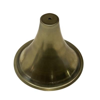 China Auto Parts Hotselling Aluminum Trumpet Vase CNC Trumpet Parts Sound Table Leg Trumpet for sale