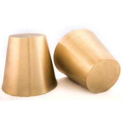 China Modern Custom Brass Metal Flower Pot Factory Pot By CNC Spinning Machine for sale