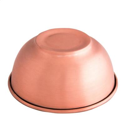 China Auto Parts China Factory Metal Bowl Brass Punch Cup By CNC Spinning Machine for sale