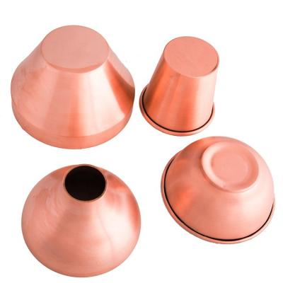 China Auto Parts China Factory Metal Spinning Lathe Spinning Cone Brass Copper for sale