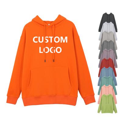 China 100% Unisex Hoodie Men's Cotton Anti-Wrinkle Logo Hoodie Sweatshirts Jogger Fleece Set Custom White Clothing Oversized Pullover Men's Hoodies for sale