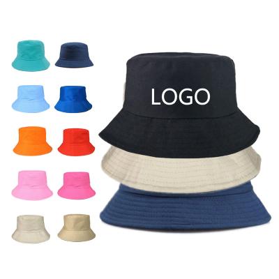 China Wholesale Breathable Comfort Women Fashion Custom Embroidery Logo Cotton Bucket Hat for sale