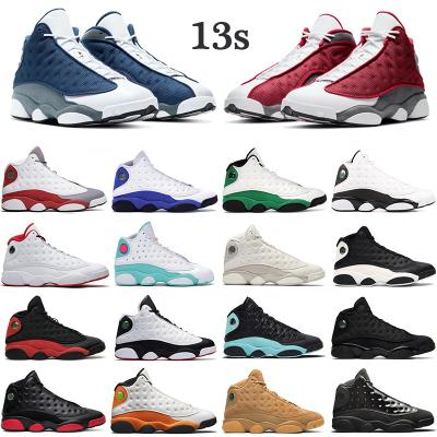 China 2021 Fashion Trend Men's Basketball Shoes Jumpman Retro 13 Flint Black Cat Hyper Royal Red Starfish Multiplied Chicago Men's Fashion 13 Sneakers for sale